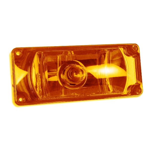 Emergency Vehicle Warning Lights, 3x7 Halogen #795X, Panel/Amber