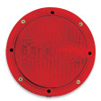Stop & Tail, Single V-LED, 7"  Round, Red Lens