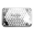 LED, 4x6 Warning, Panel, Clear