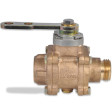 1" Swing-Out Valve (Body Only) with stainless ball
